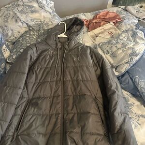 Under Armour Charcoal Hooded Jacket